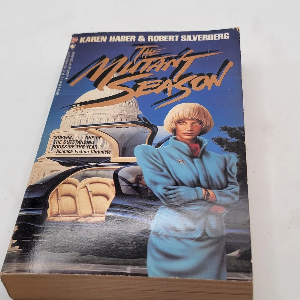 Karen Haber Mutant Season Complete 4 Book PB Set 1st Prints Silverberg Sci-Fi